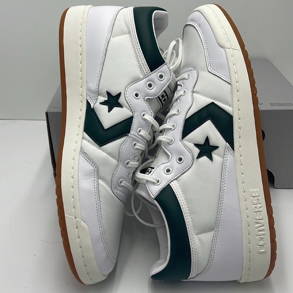 Converse Men’s Sneakers 166247C
FASTBREAK PRO MID WHITE/DEEP EMERALD/GUM - Picture 11 of 16